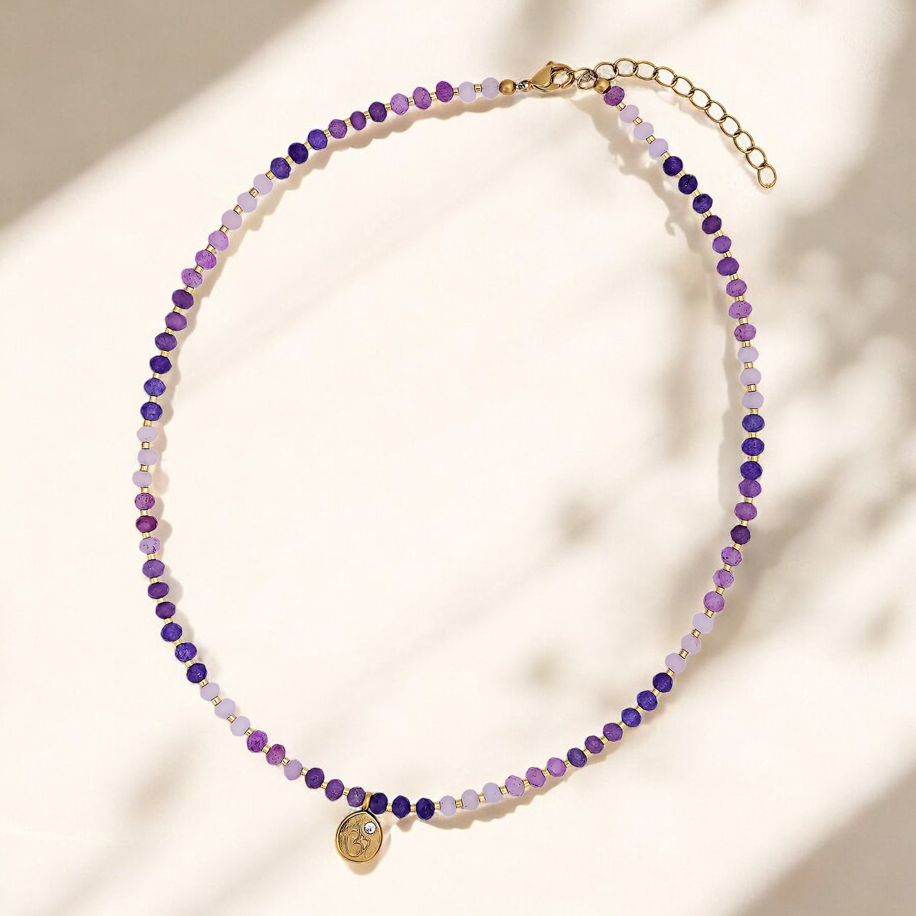 Collana in Giada Bliss Lavanda