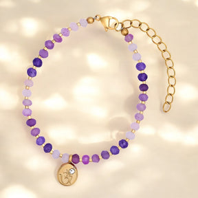 Bracciale in Giada Bliss Lavanda