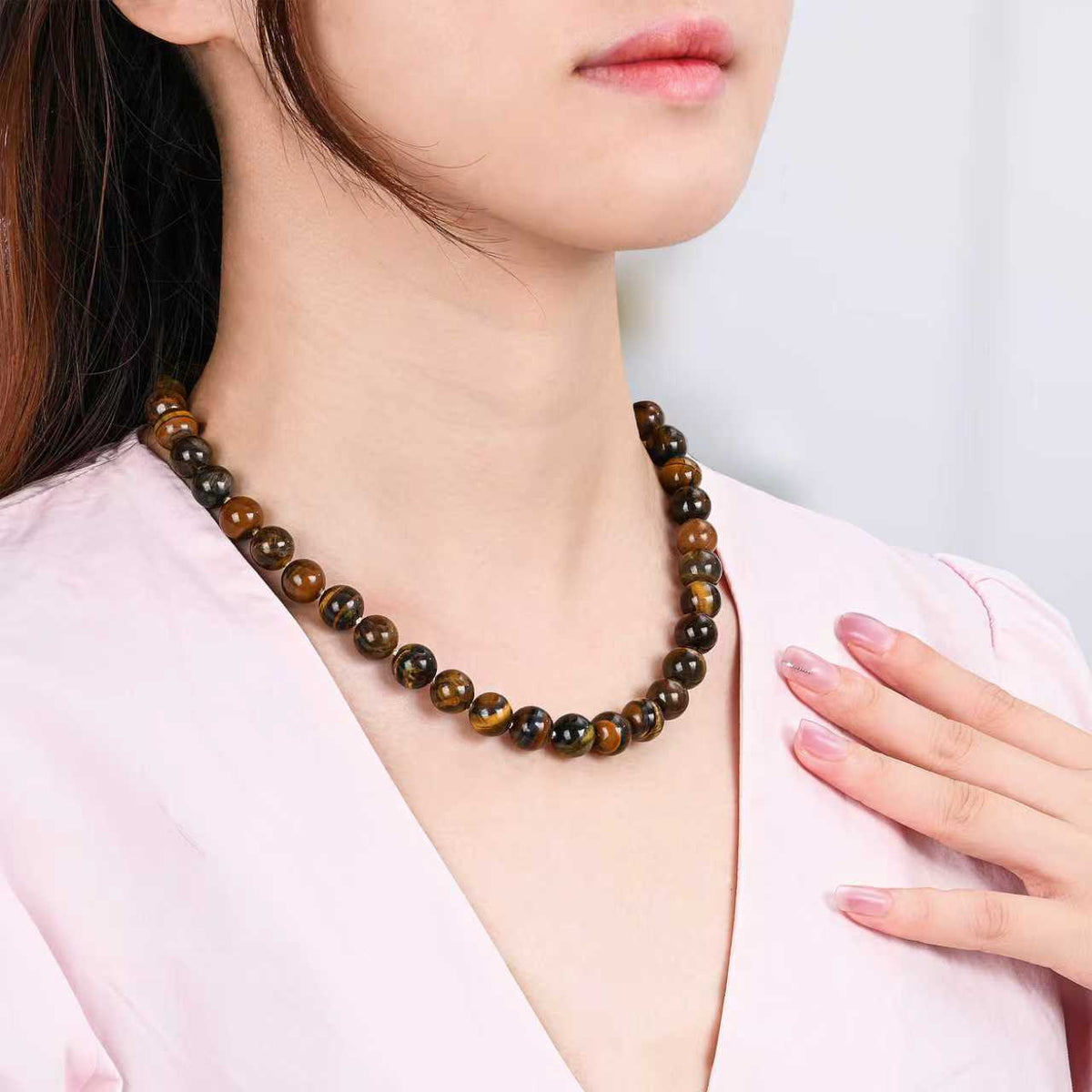 Collana Choker Armonia Occhio di Tigre