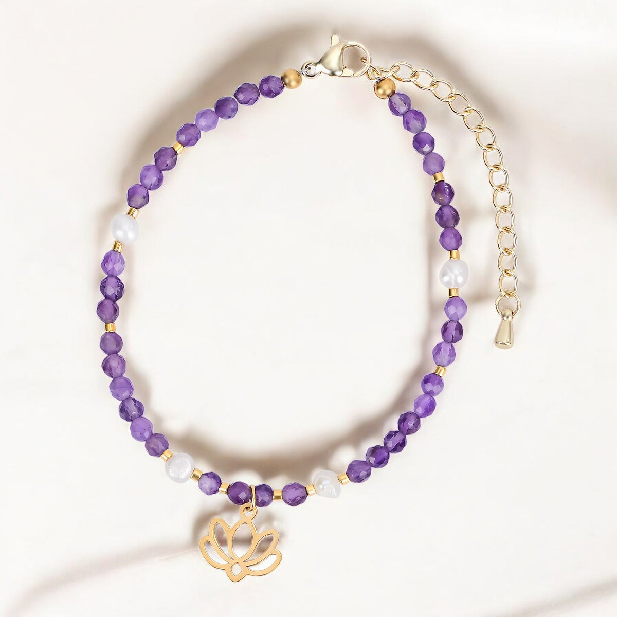 Bracciale Serene Lotus Ametista