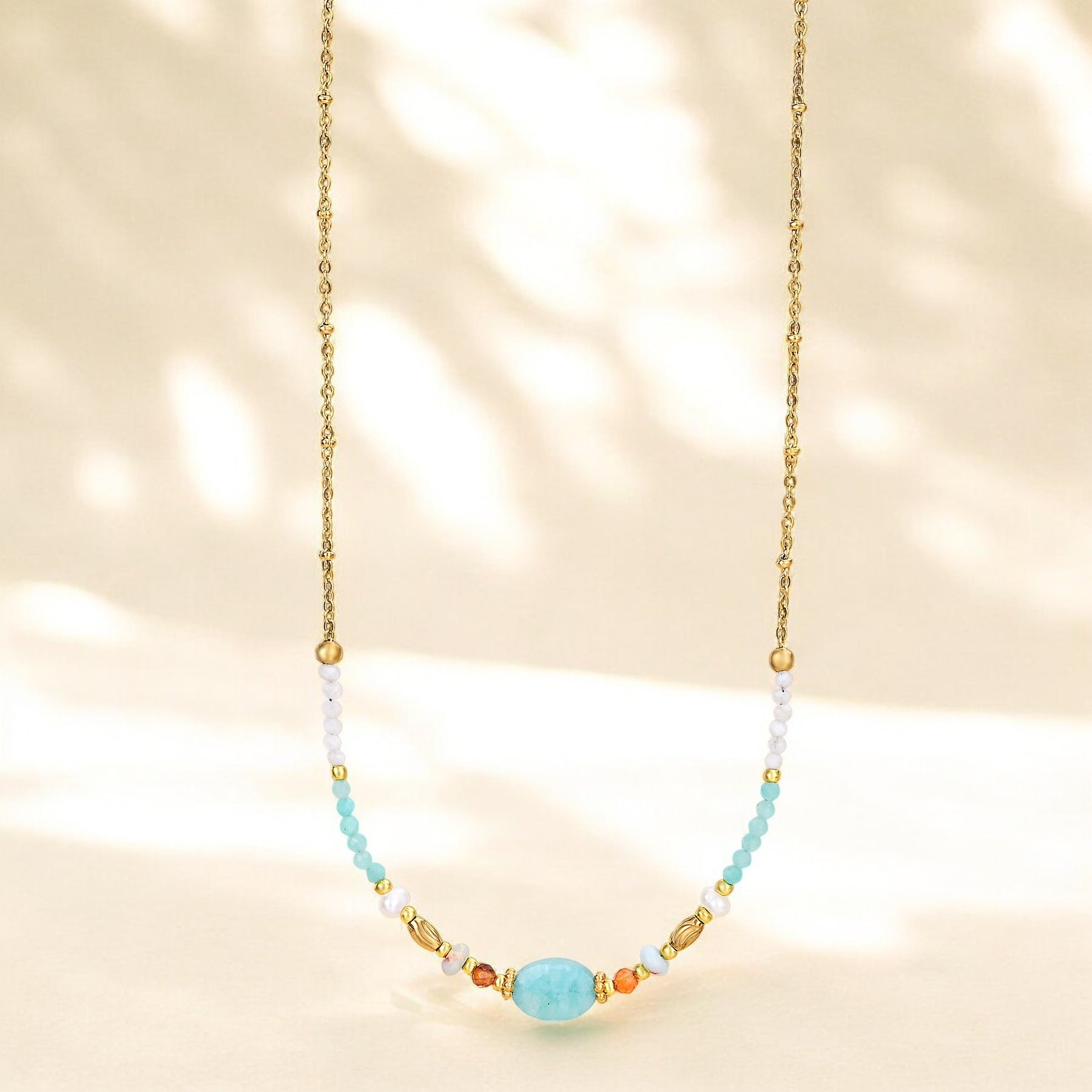 Collana Ocean Breeze in Amazonite