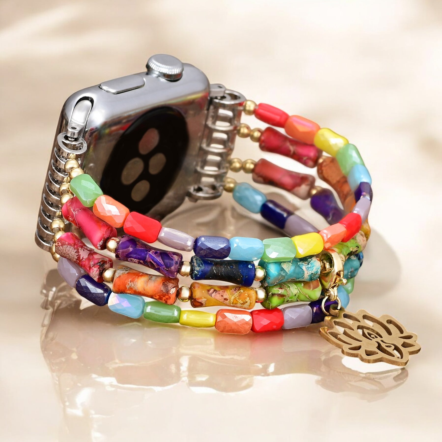 Cinturino Lotus Chakra Stretch per Apple Watch