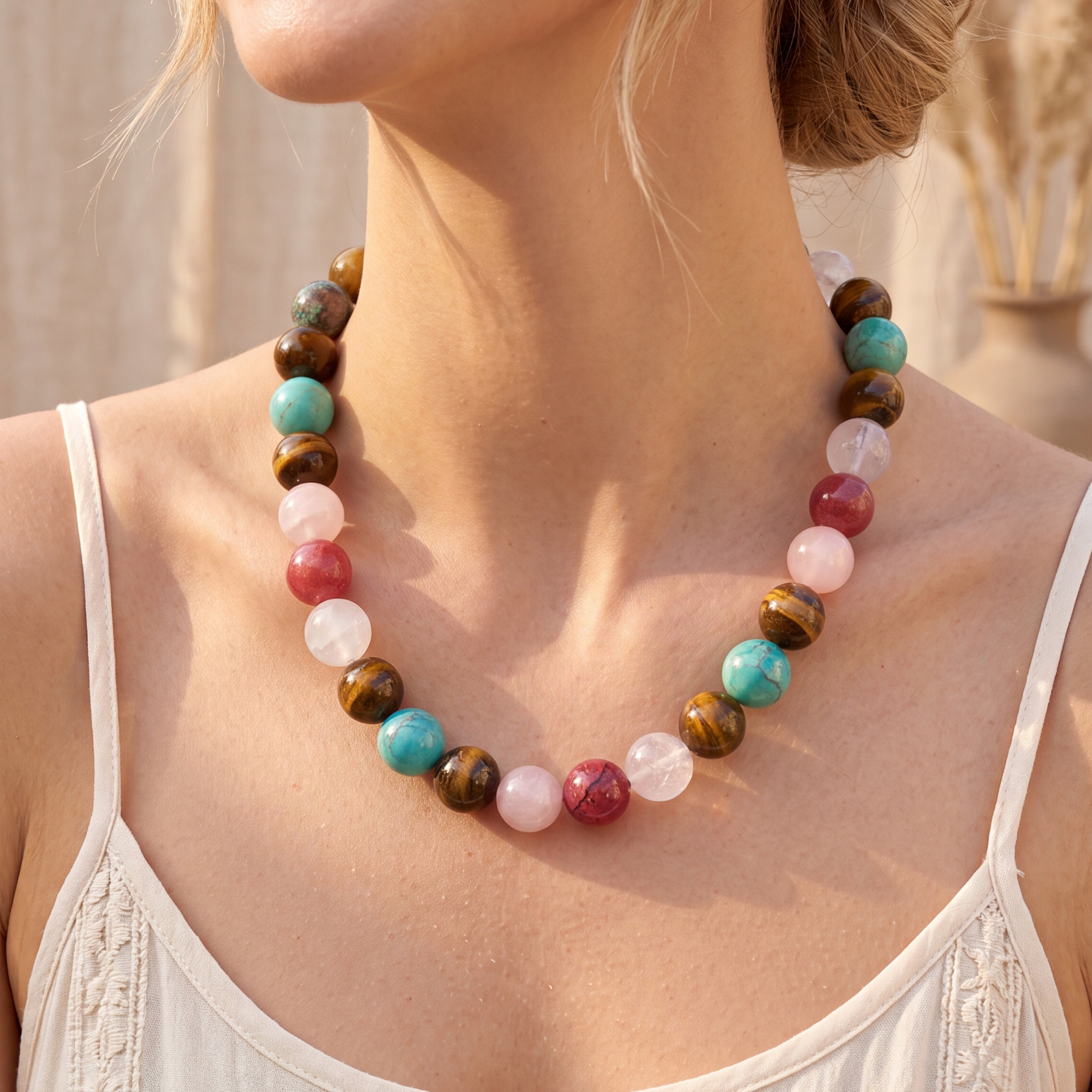 Collana con perline Chunky Berry