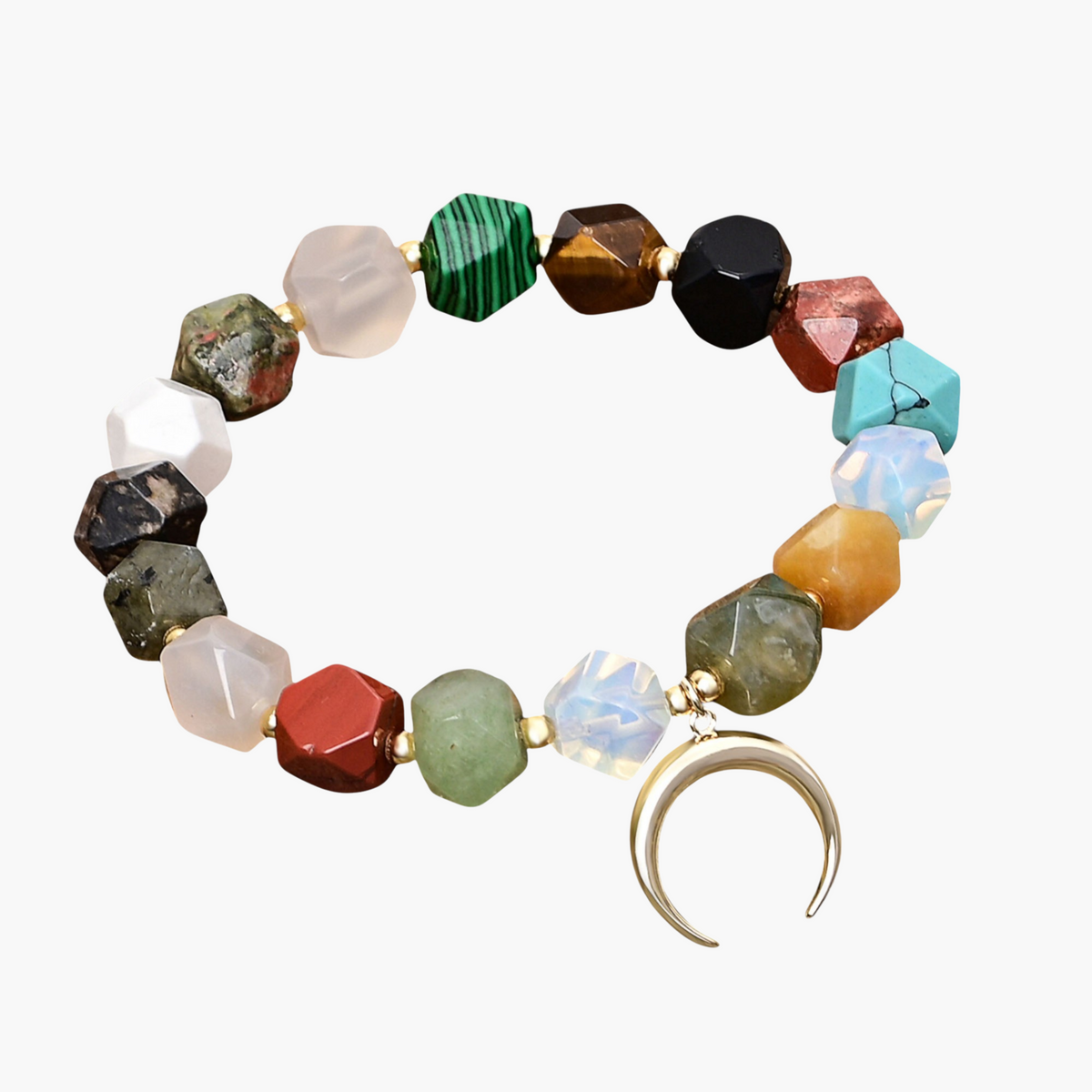 Bracciale Amuleto d'Amore in Pietra di Luna