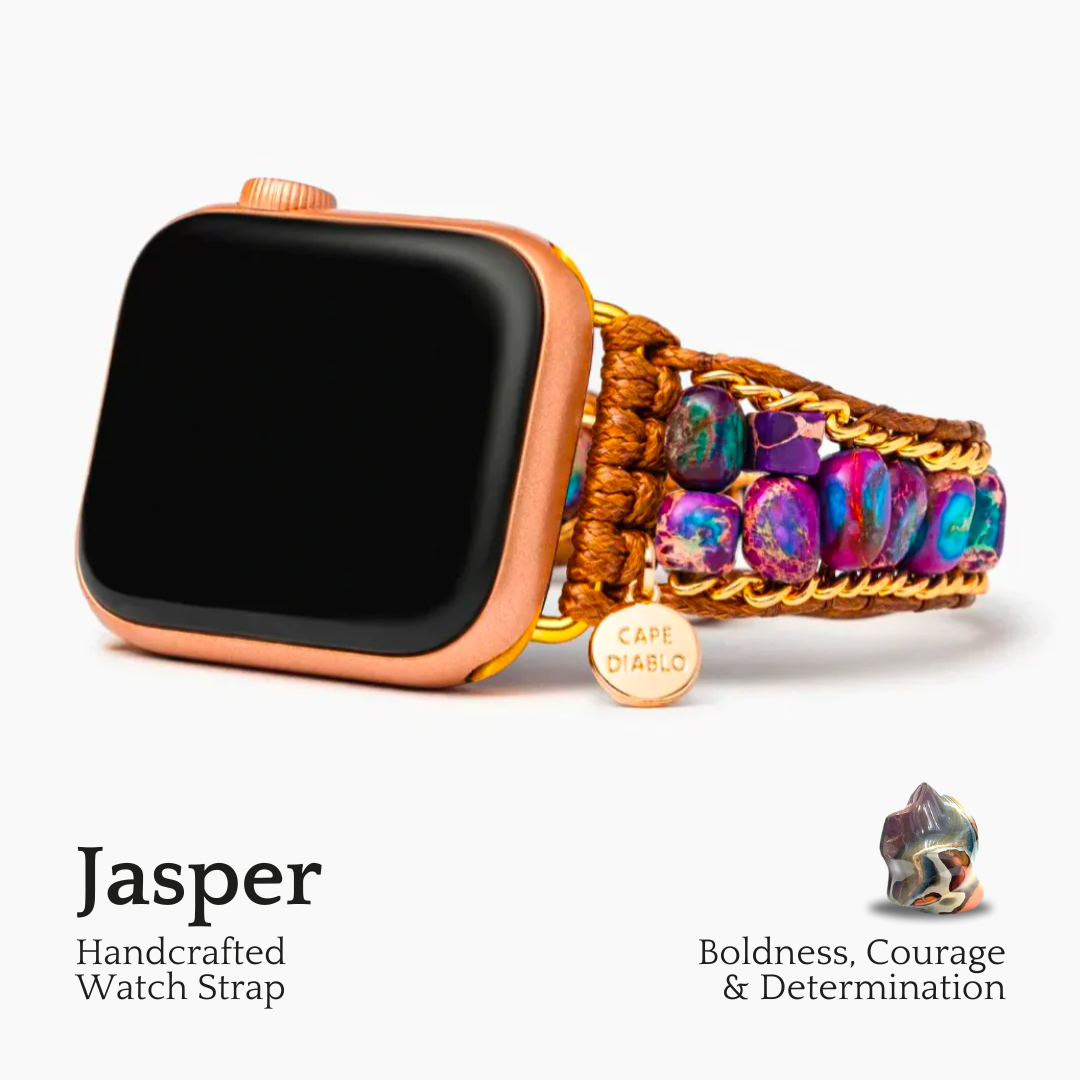 Cinturino Apple Watch in Giada Moonlight