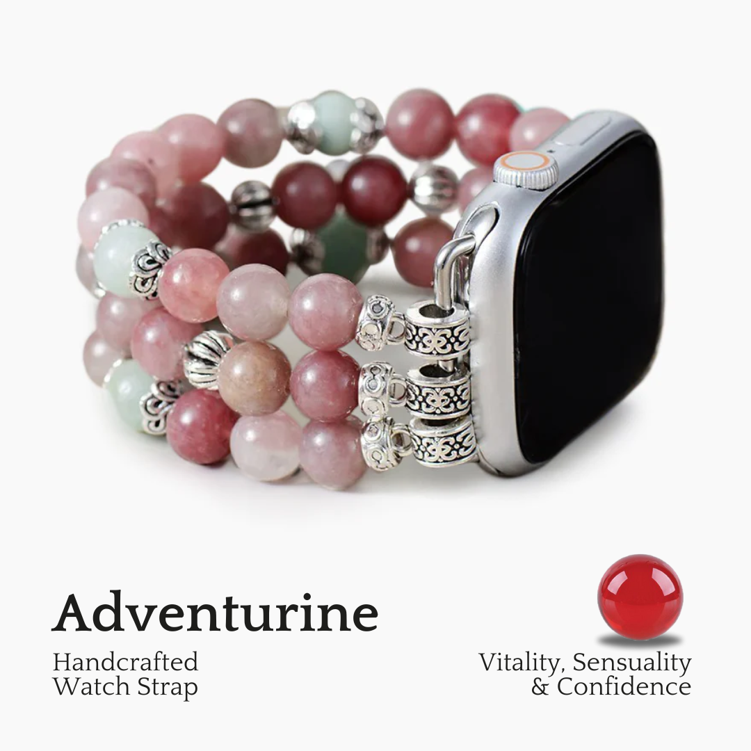 Cinturino Apple Watch elasticizzato color rosa scuro