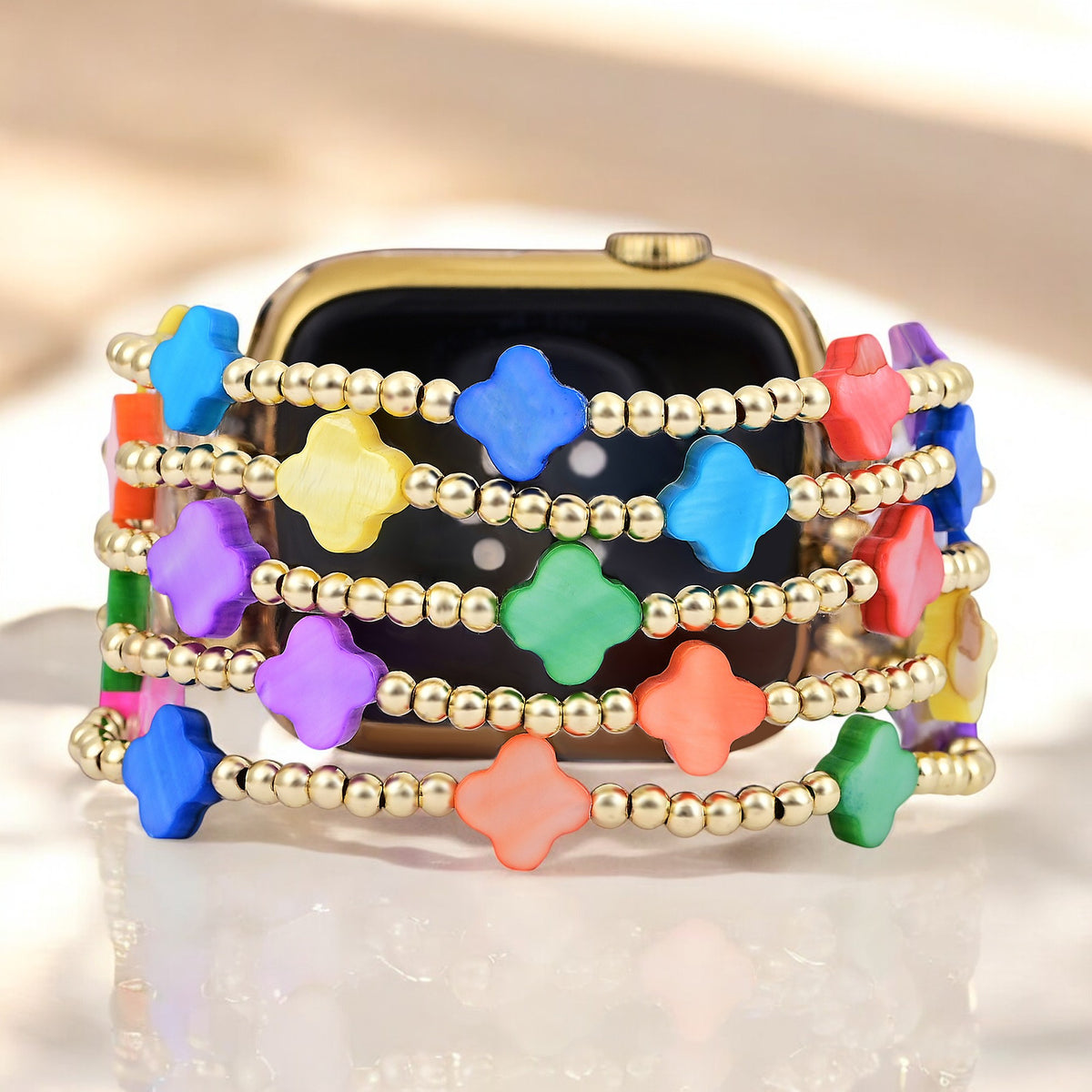 Cinturino Chakra Clover Stretch per Apple Watch