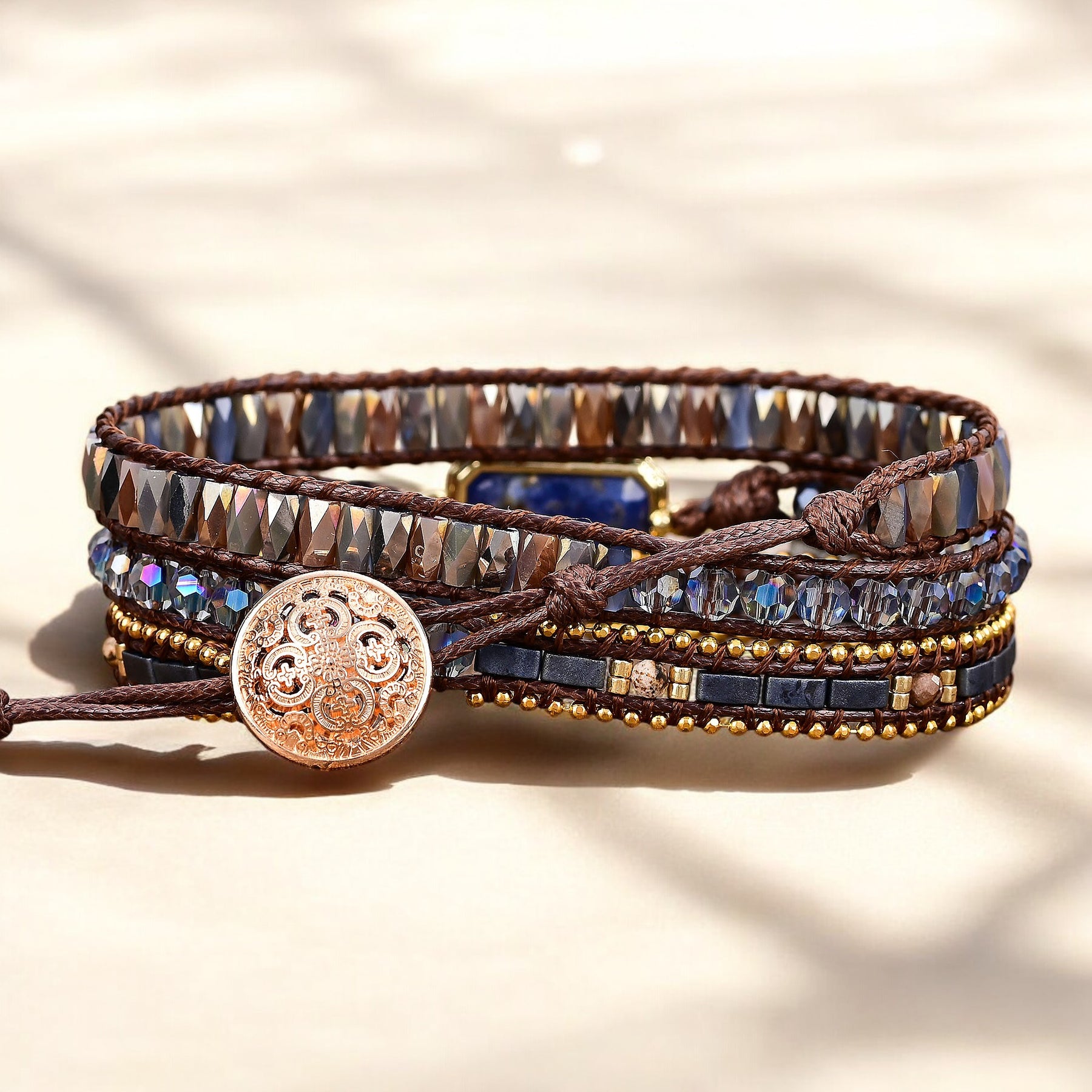 Bracciale avvolgente Midnight Royalty