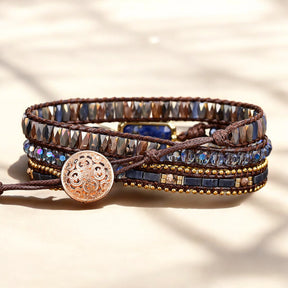 Bracciale avvolgente Midnight Royalty