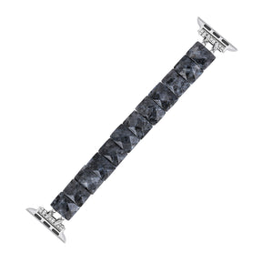 Cinturino elasticizzato in pietra bilanciata mezzanotte per Apple Watch