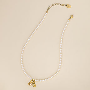 Collana Iniziale Pearl Bubble