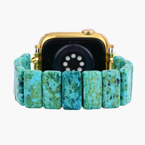 Cinturino Intrecciato Apple Watch in Amazonite Dream