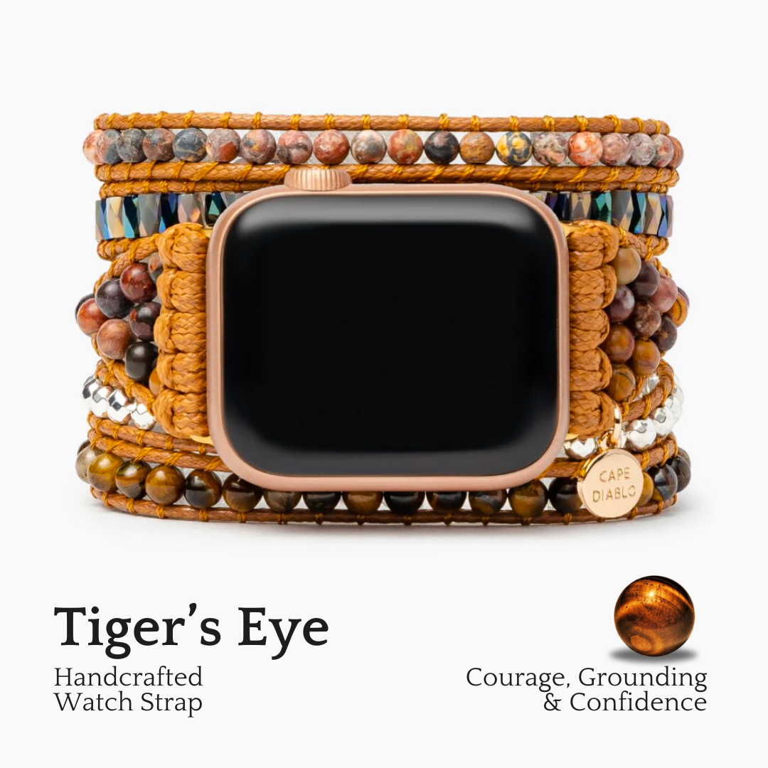 Cinturino Tiger's Eye Royal per Apple Watch