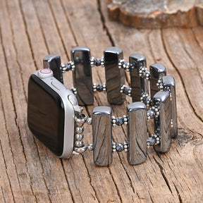 Cinturino elastico Platino Eclisse per Apple Watch