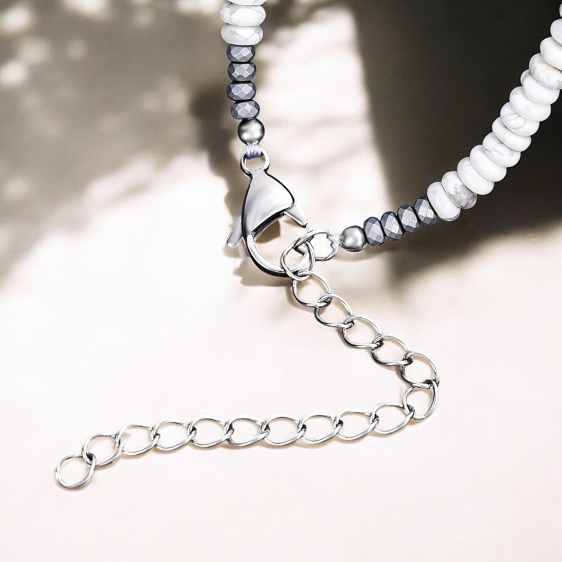 Bracciale Ocean in Ematite da Uomo