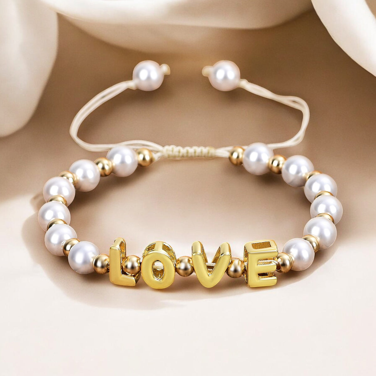 Braccialetto Pearl Radiance Love