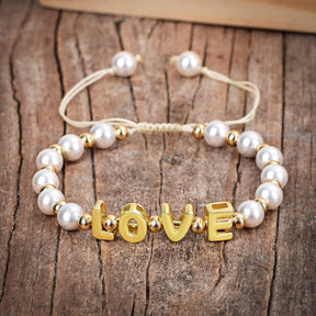 Braccialetto Pearl Radiance Love