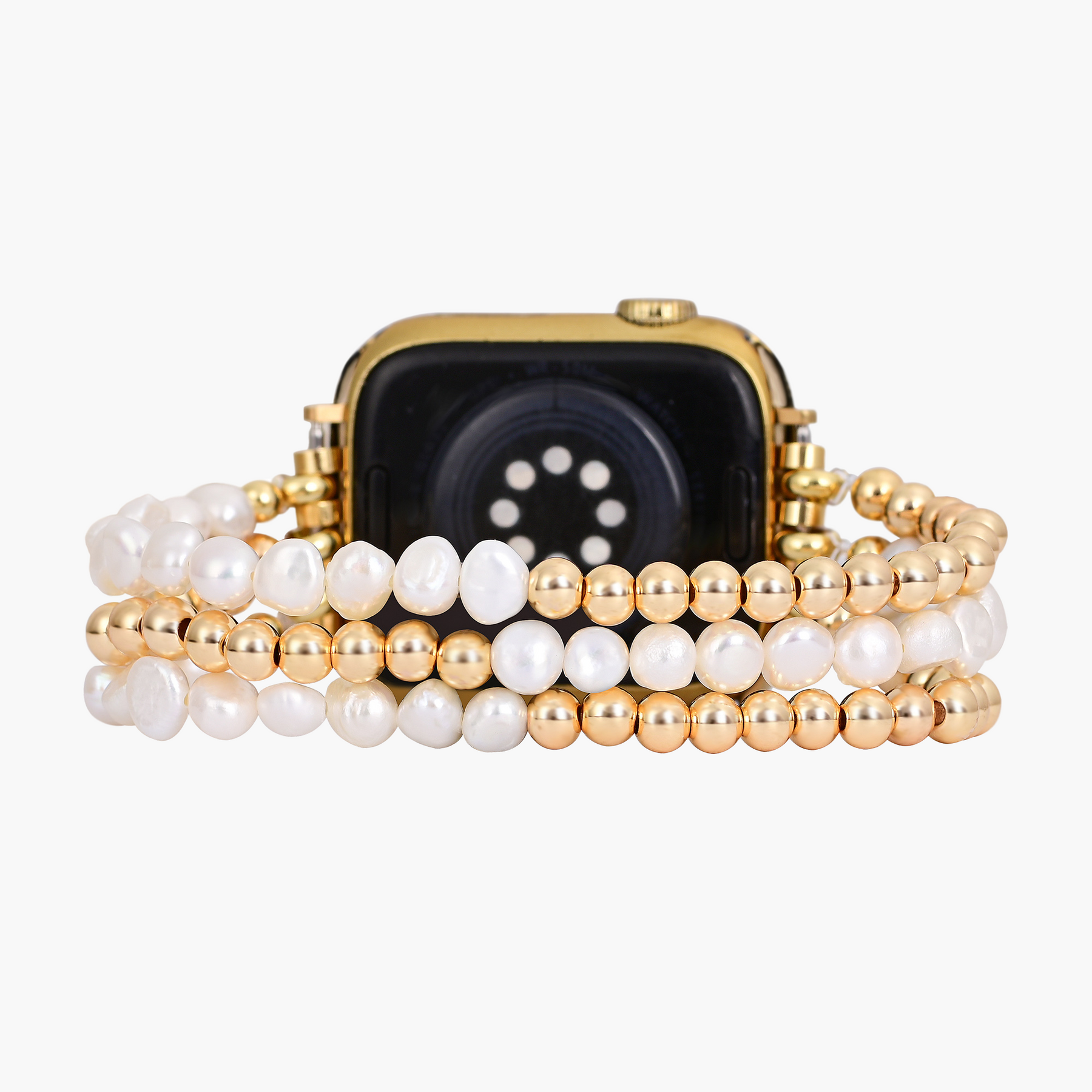 Cinturino Elasticizzato Pearl Radiance per Apple Watch