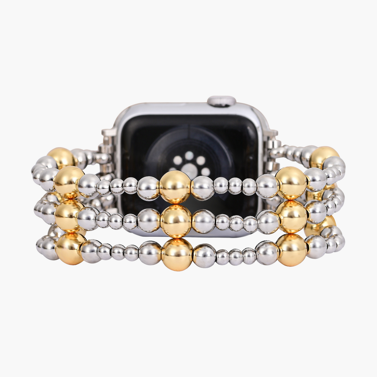 Cinturino Apple Watch Elasticizzato Silver Ember
