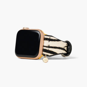 Cinturino Apple Watch in pelle Zebra Luxe