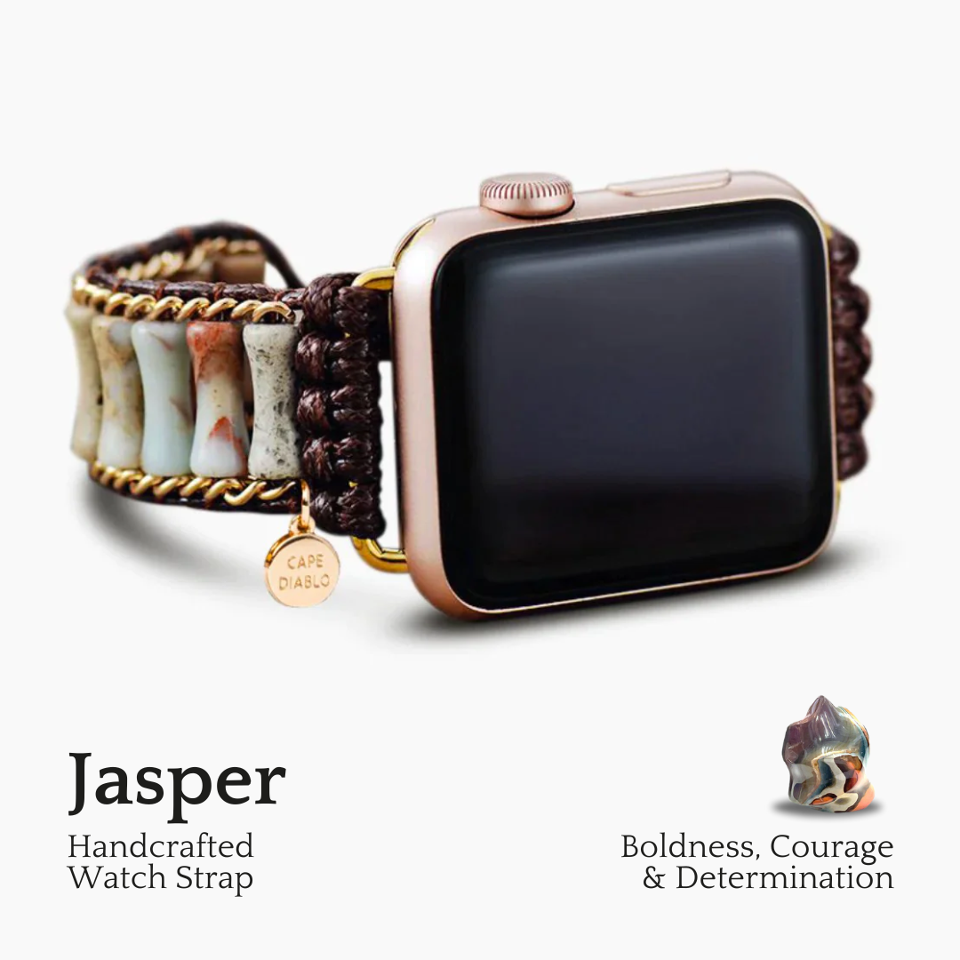 Raffinato cinturino per Apple Watch Imperial Jasper