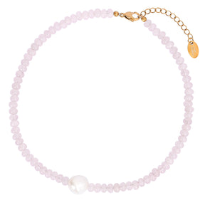 Collana di perle Rose Glow