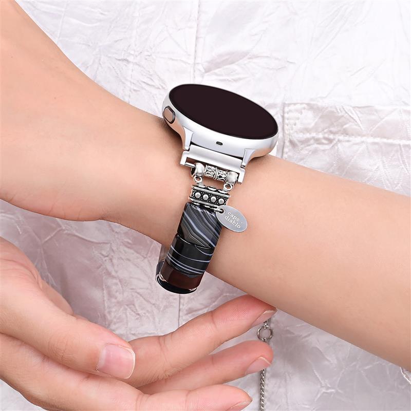Cinturino Bohemian Noir Stretch per Apple Watch