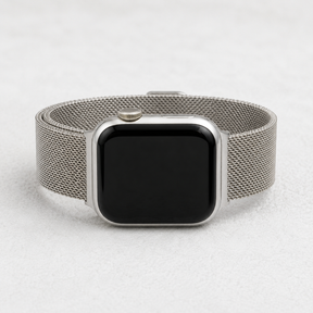Cinturino di lusso in acciaio platino per Apple Watch