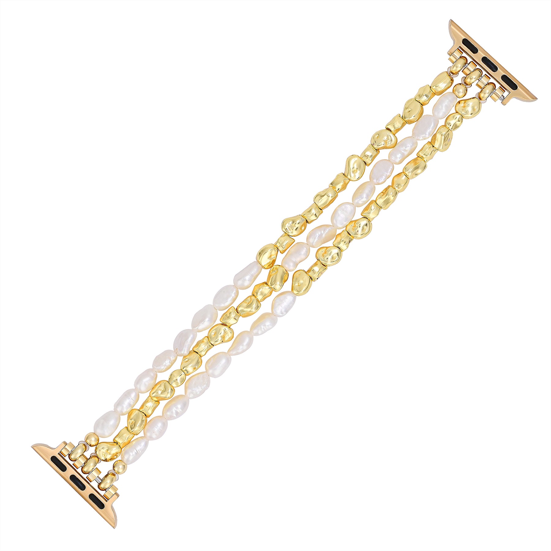 Cinturino elasticizzato Golden Pearl per Apple Watch