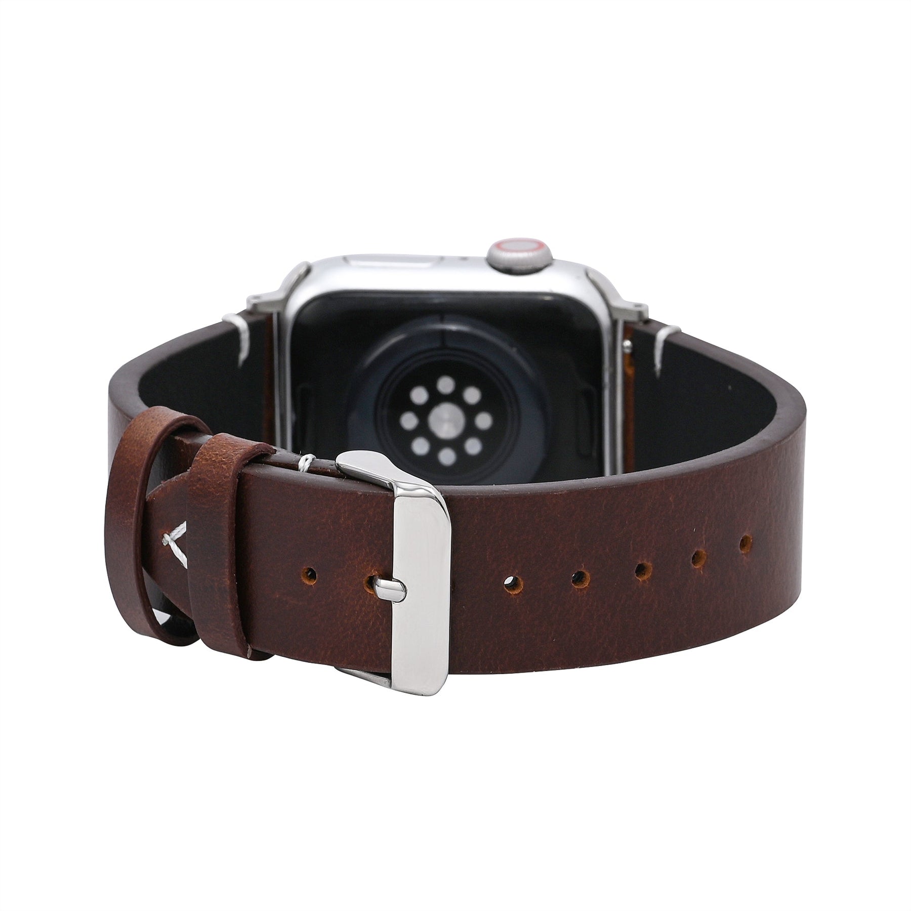 Cinturino in pelle da uomo per Apple Watch