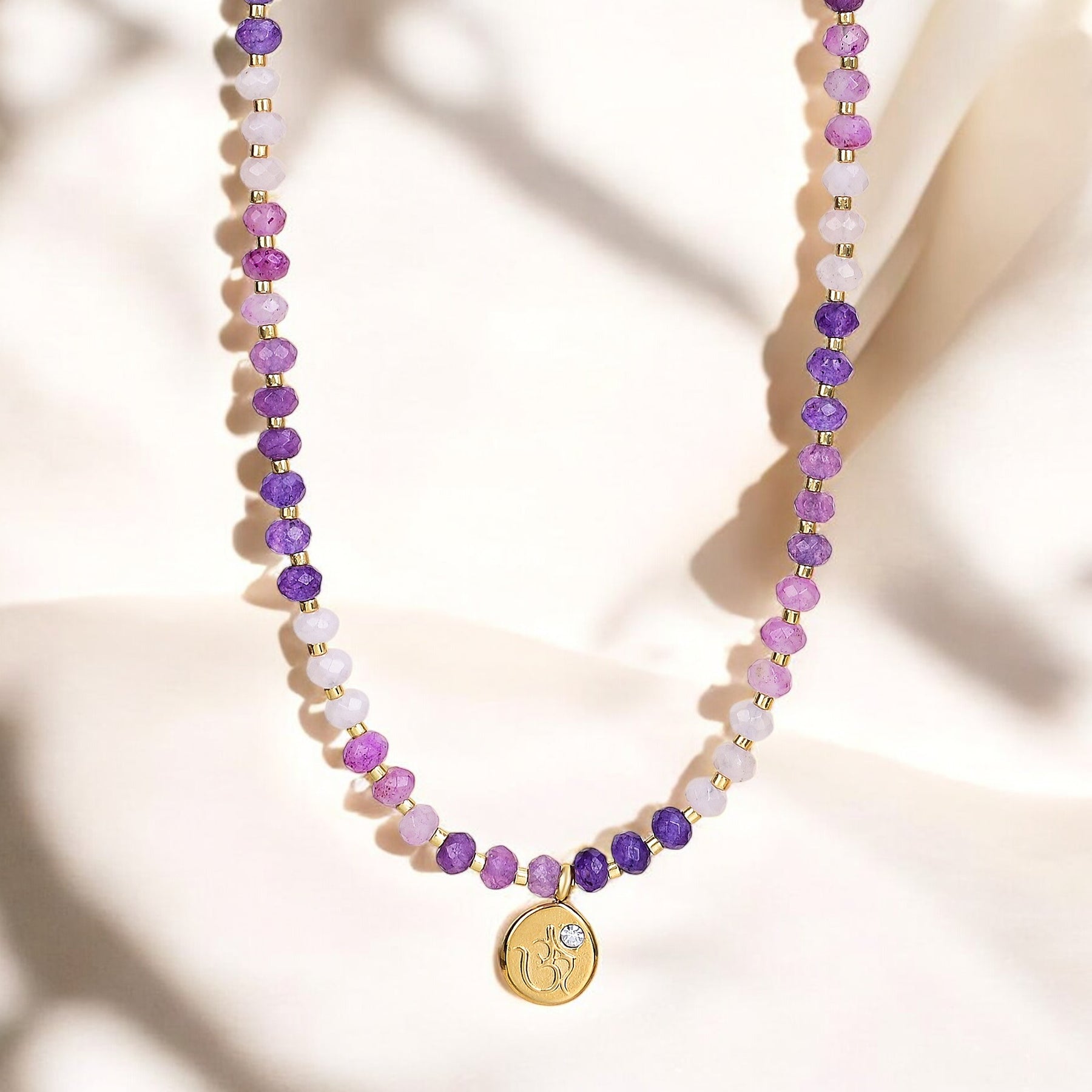 Collana in Giada Bliss Lavanda