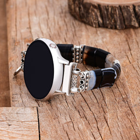 Cinturino Bohemian Noir Stretch per Apple Watch