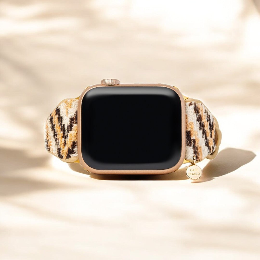 Cinturino Apple Watch in pelle Ebony Escalade
