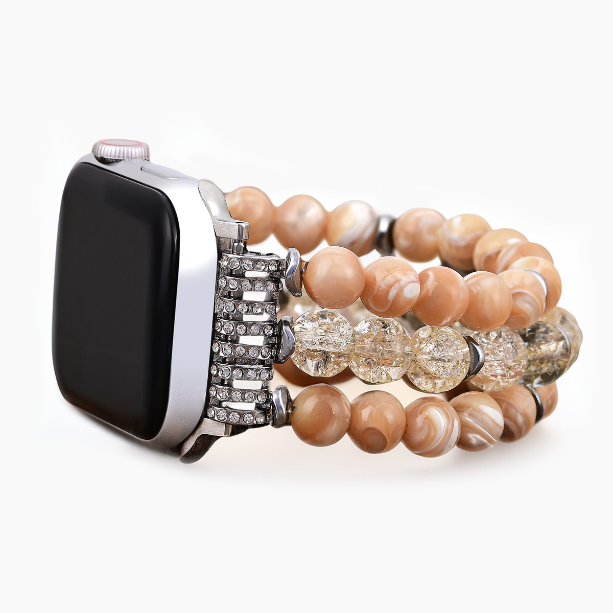 Cinturino elasticizzato Honey Quartz per Apple Watch