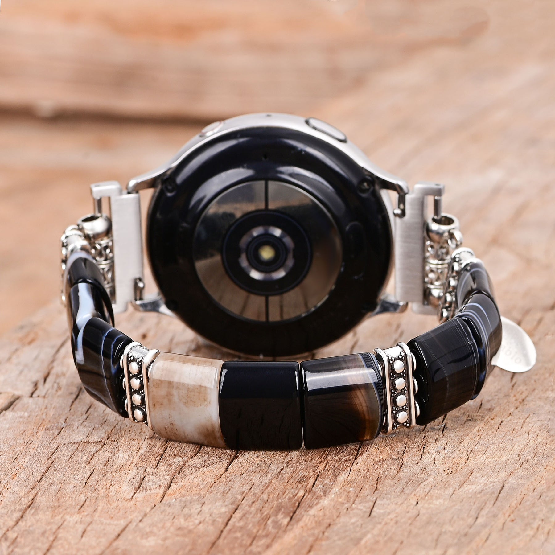 Cinturino Bohemian Noir Stretch per Apple Watch