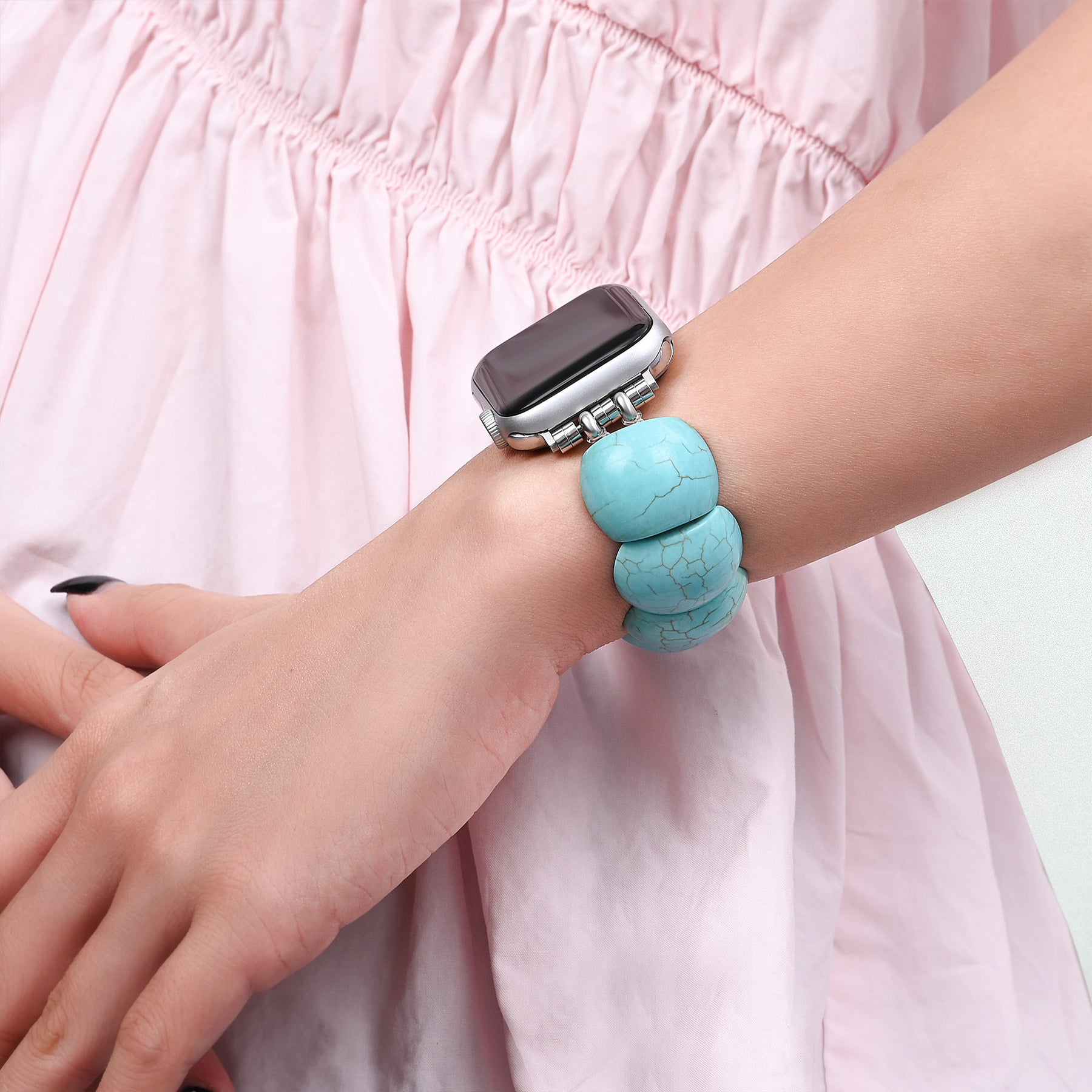 Cinturino Elasticizzato Rose Harmony per Apple Watch