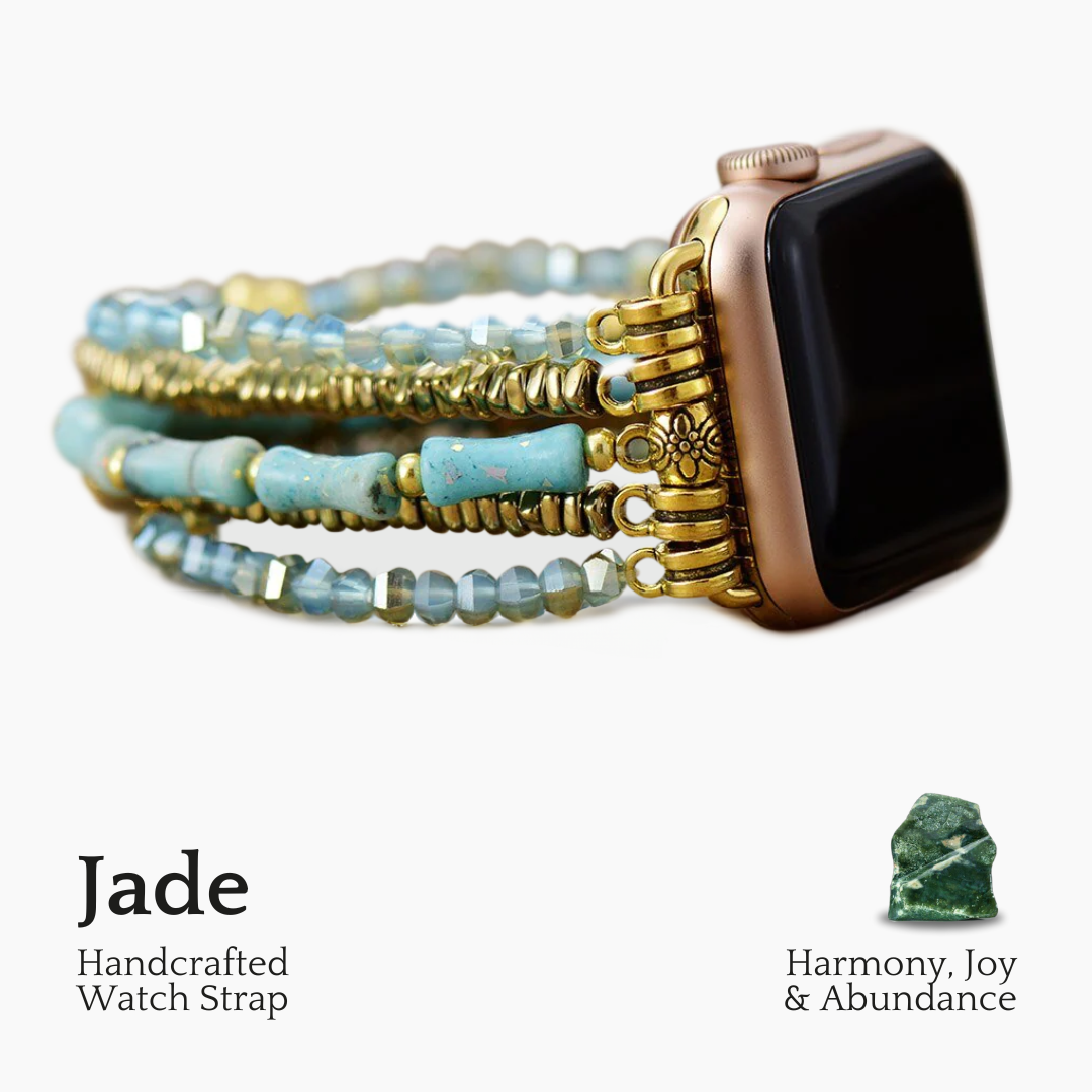 Cinturino per Apple Watch elasticizzato Jade Glimmer