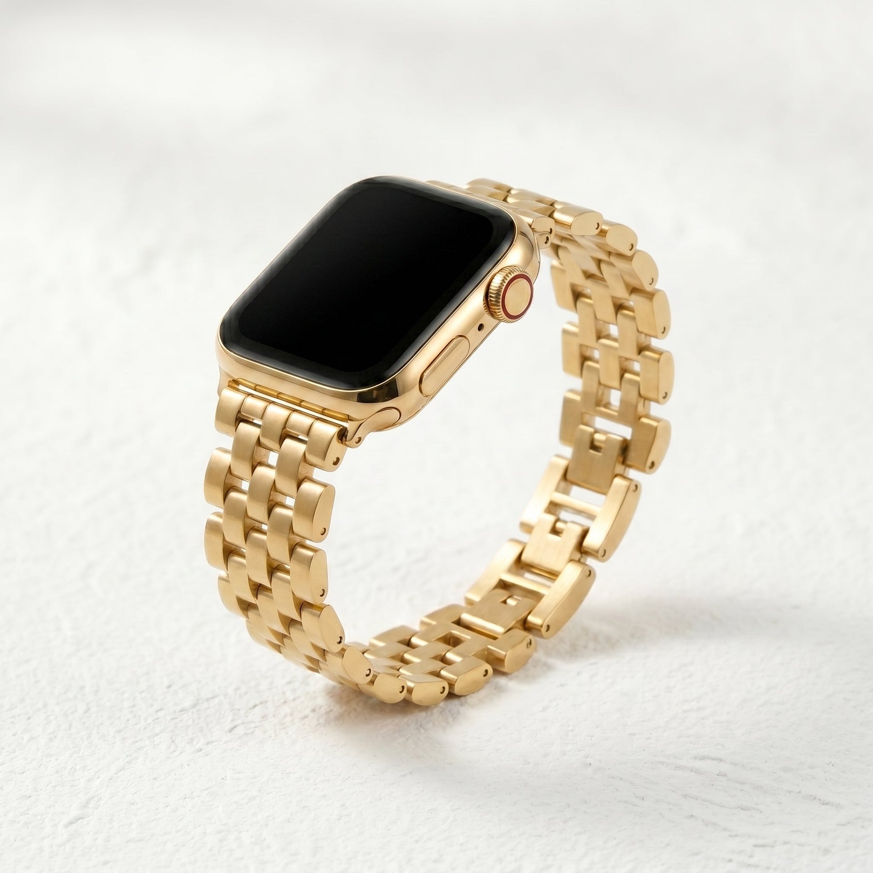Cinturino di lusso Golden Chic per Apple Watch