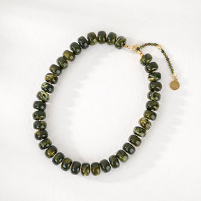 Collana Chunky Forest Glow verde