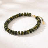Collana Chunky Forest Glow verde