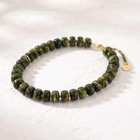 Collana Chunky Forest Glow verde