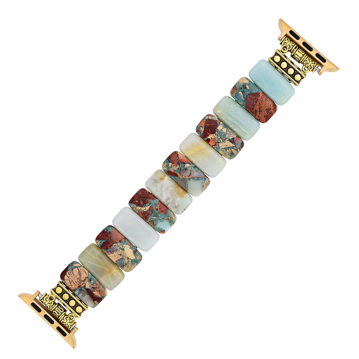 Cinturino elasticizzato Earth Amazonite per Apple Watch