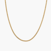 Catena Cubana (Oro) 4mm