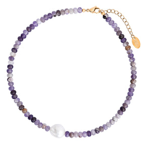Collana di Perle Amethyst Grace