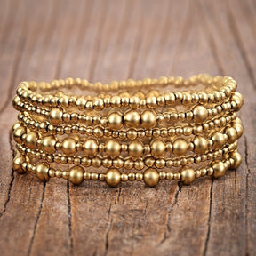 Set di bracciali Golden Demure