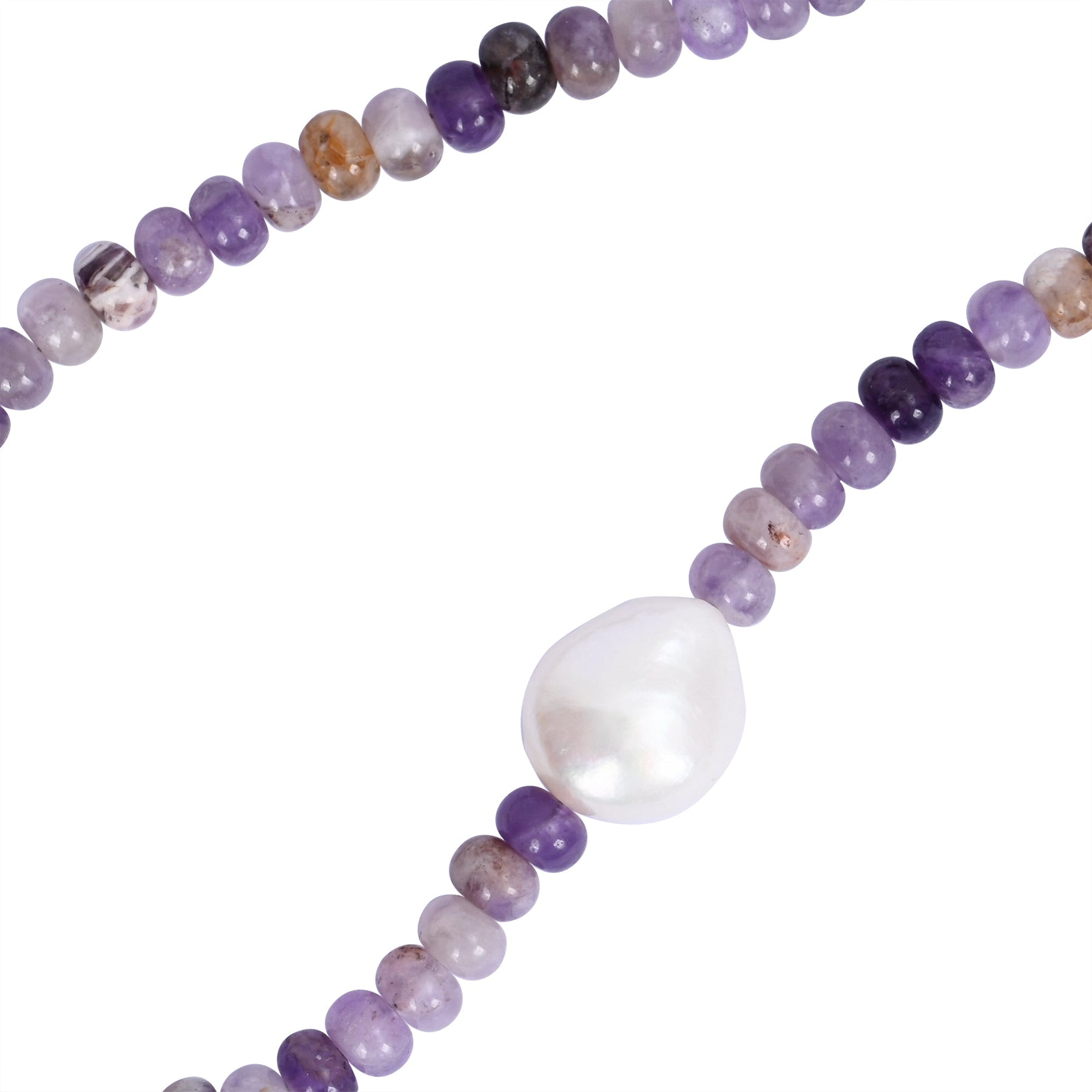 Collana di Perle Amethyst Grace