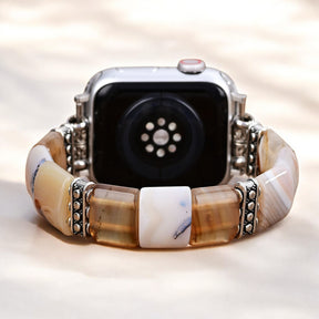 Cinturino elasticizzato Sacred Sands Agate per Apple Watch