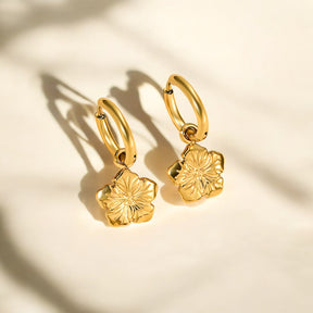 Orecchini a cerchio Bloom Charm