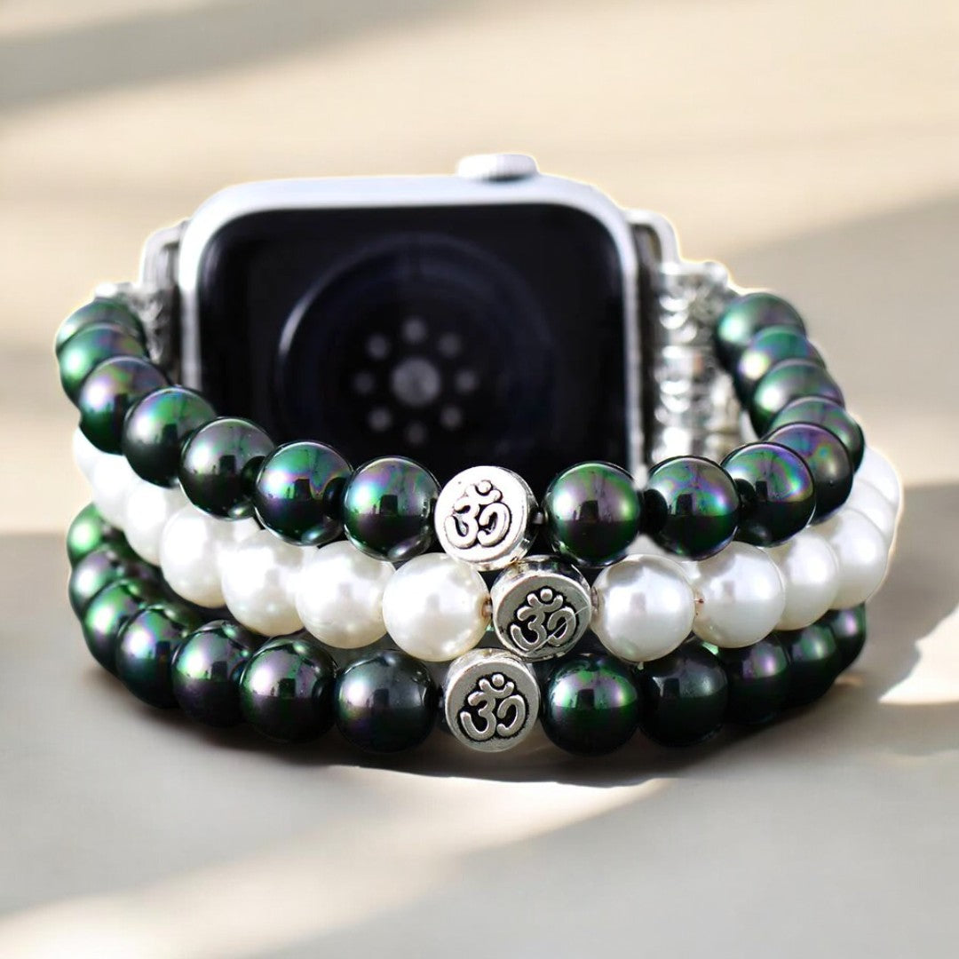 Cinturino Galaxy Pearl Stretch per Apple Watch