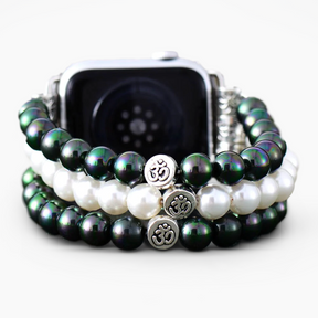 Cinturino Apple Watch elasticizzato Galaxy Pearl